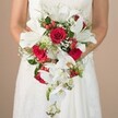 CASCADING ORCHID BRIDAL BOUQUET